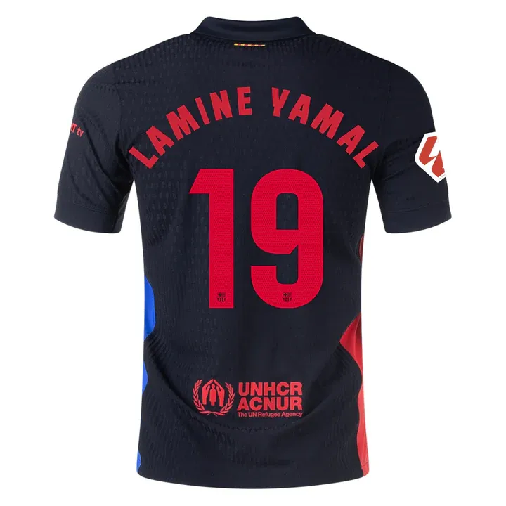Barcelona Travis Scott X Cactus Jack Lamine Yamal 19  Away Jersey 2024/2025