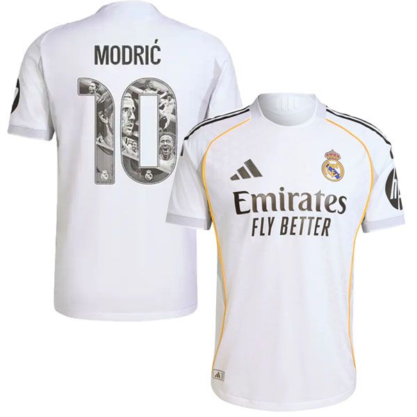 25-26 Real Madrid Home Modrić Special Edition Jersey (Player Version)
