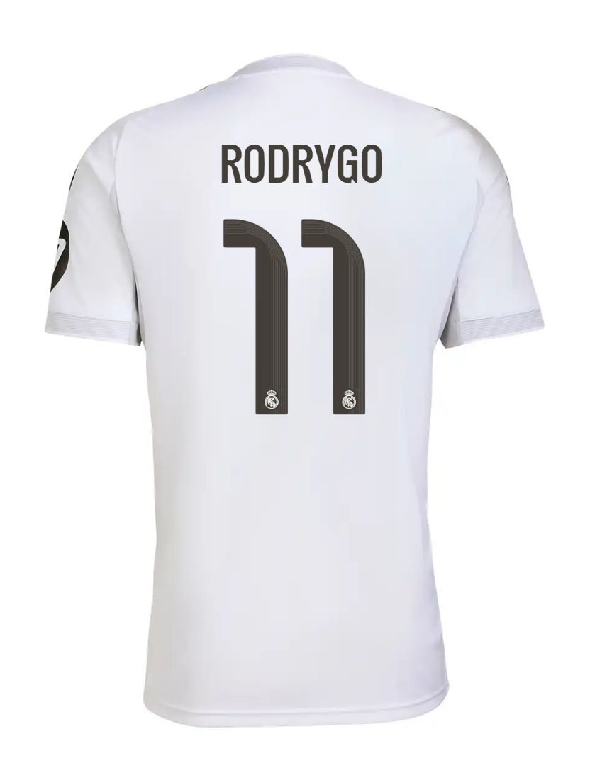 25-26 Real Madrid Home Rodrygo 11 Jersey