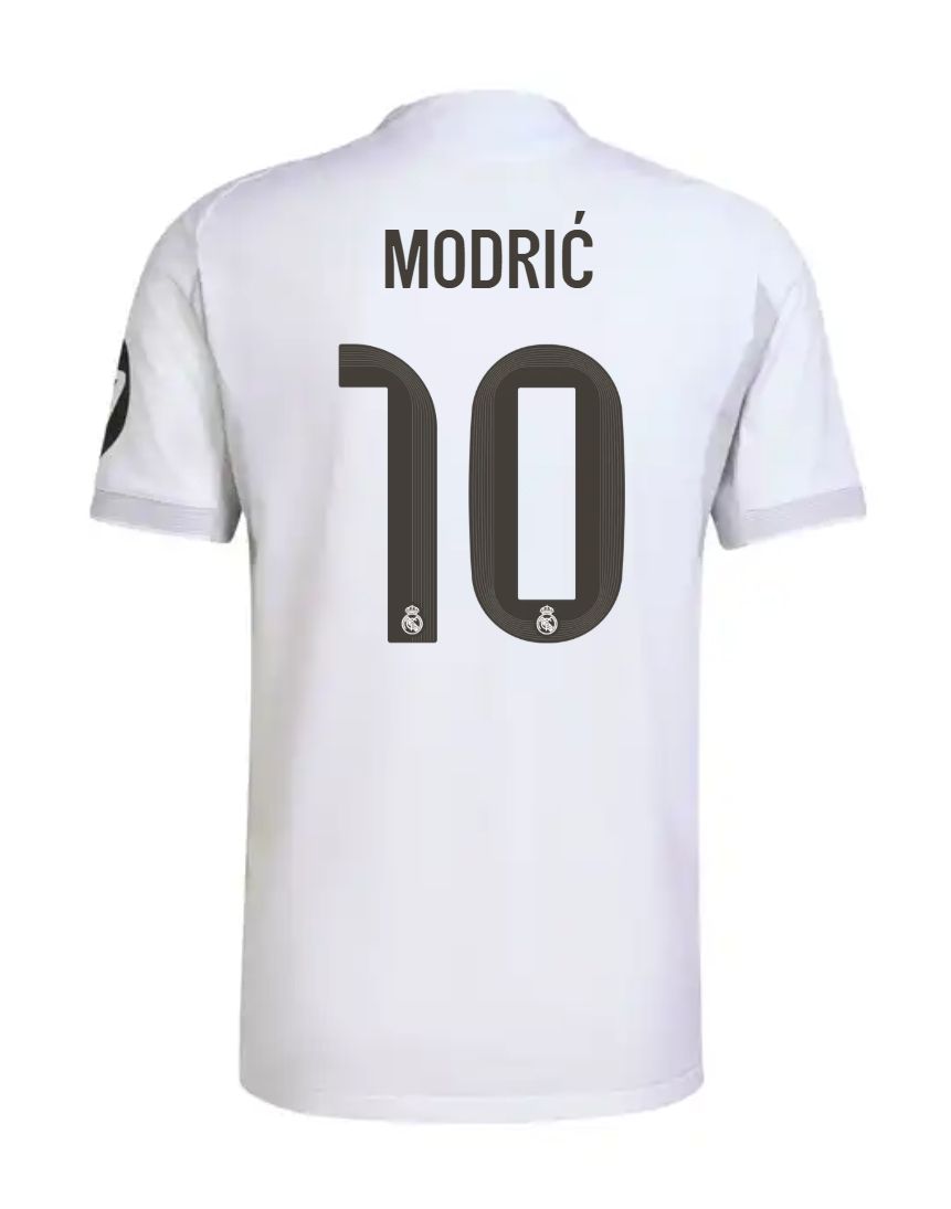 25-26 Real Madrid Home Modrić 10 Jersey (Player Version)