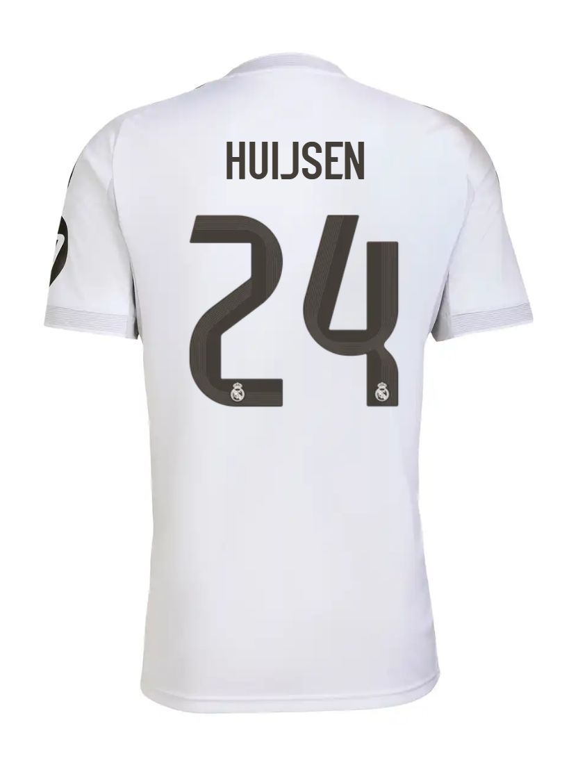 25-26 Real Madrid Home Huijsen 24 Jersey