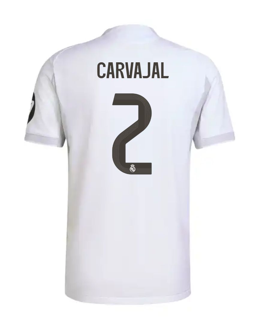 25-26 Real Madrid Home Carvajal 2 Jersey (Player Version)