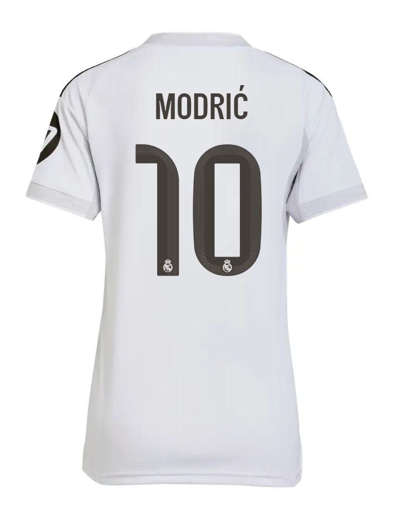 25-26 Real Madrid Home Women Modrić 10 Jersey