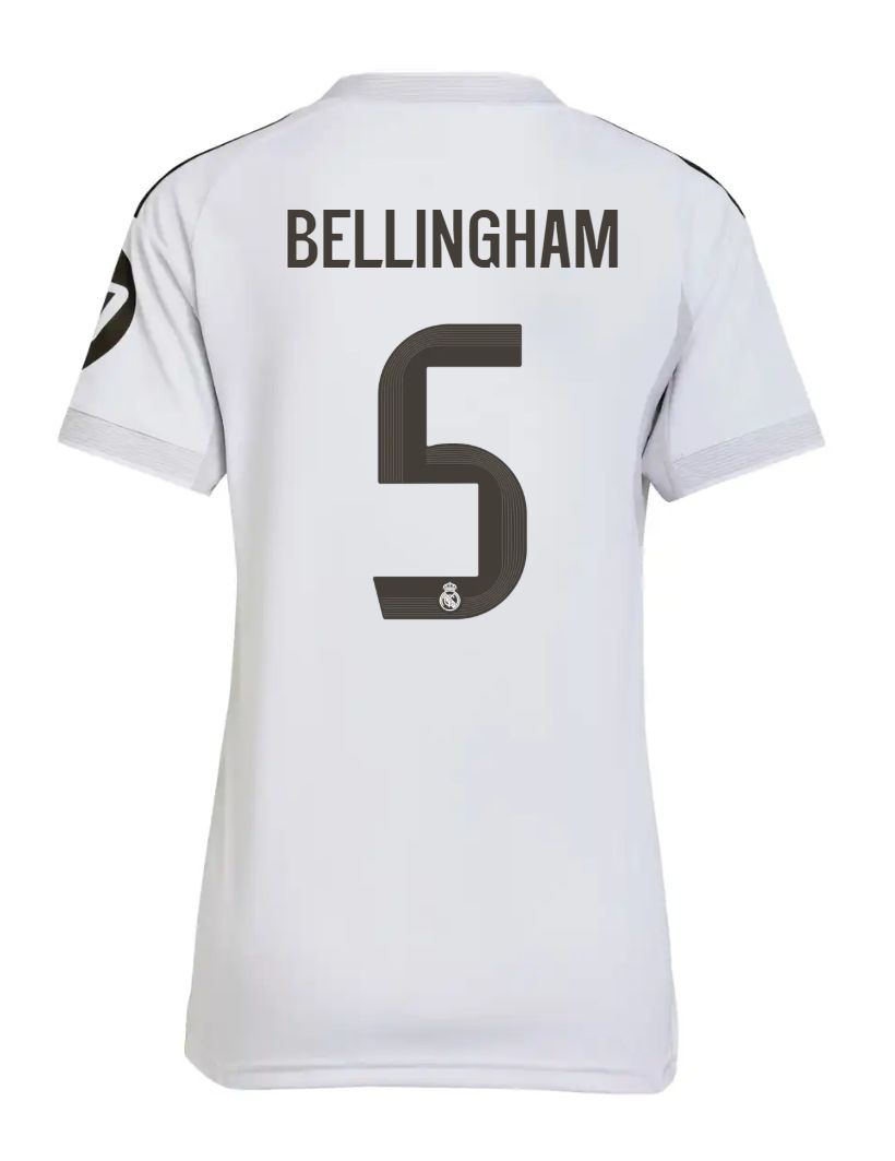 25-26 Real Madrid Home Women Bellingham 5 Jersey