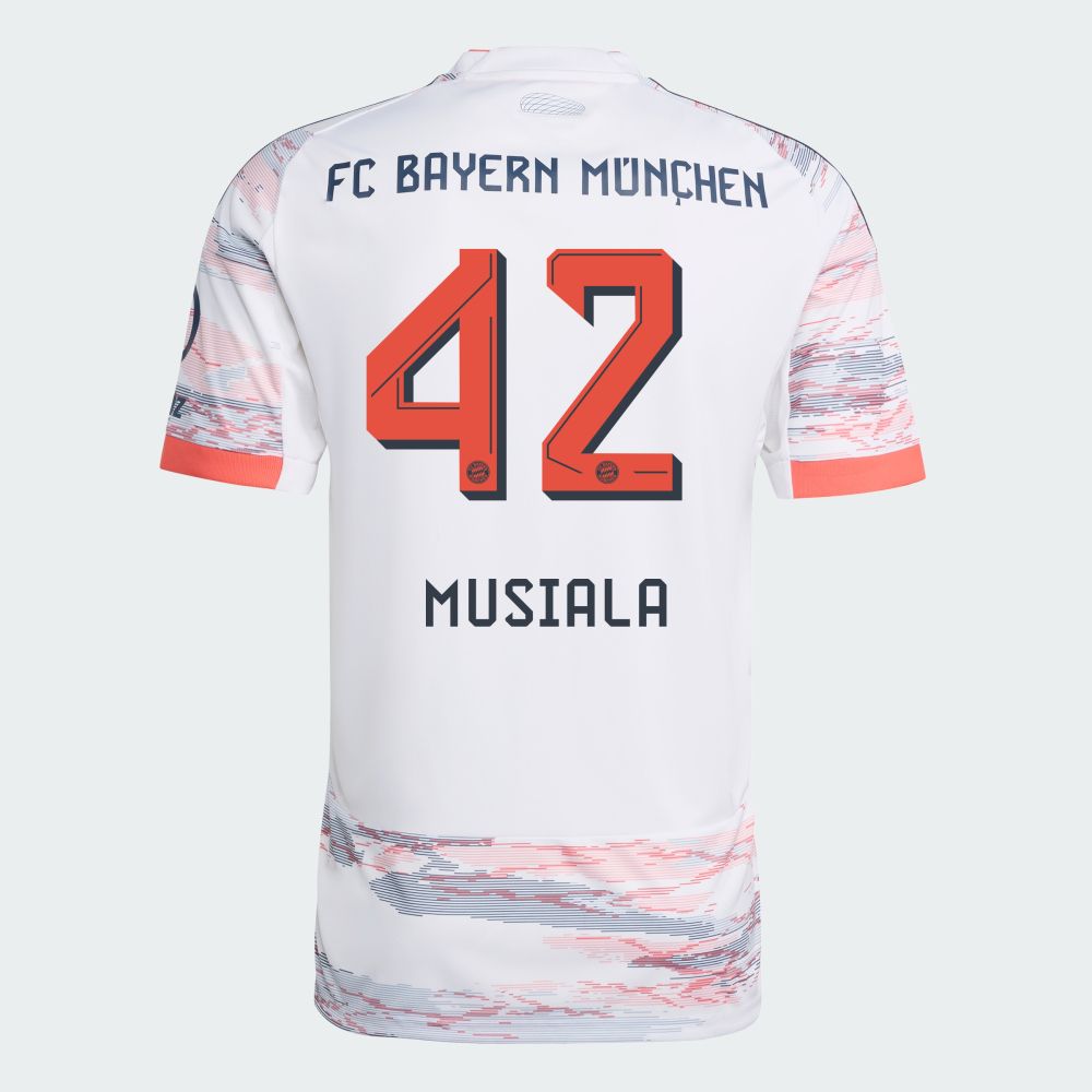25-26 Bayern Munich FC Away Musiala 42 Jersey
