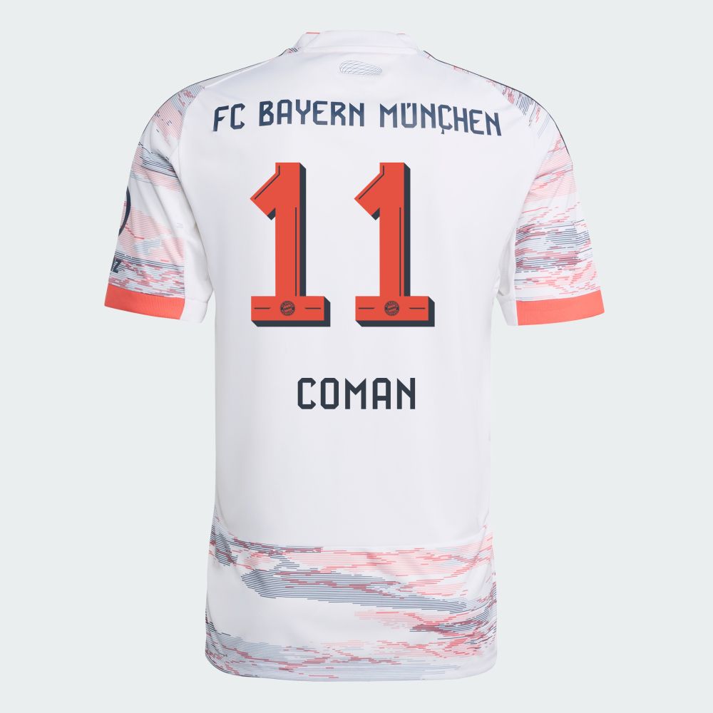 25-26 Bayern Munich FC Away Coman 11 Jersey