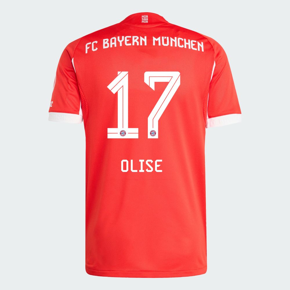 25-26 Bayern Munich FC Home Olise 17 Jersey (Player Version)