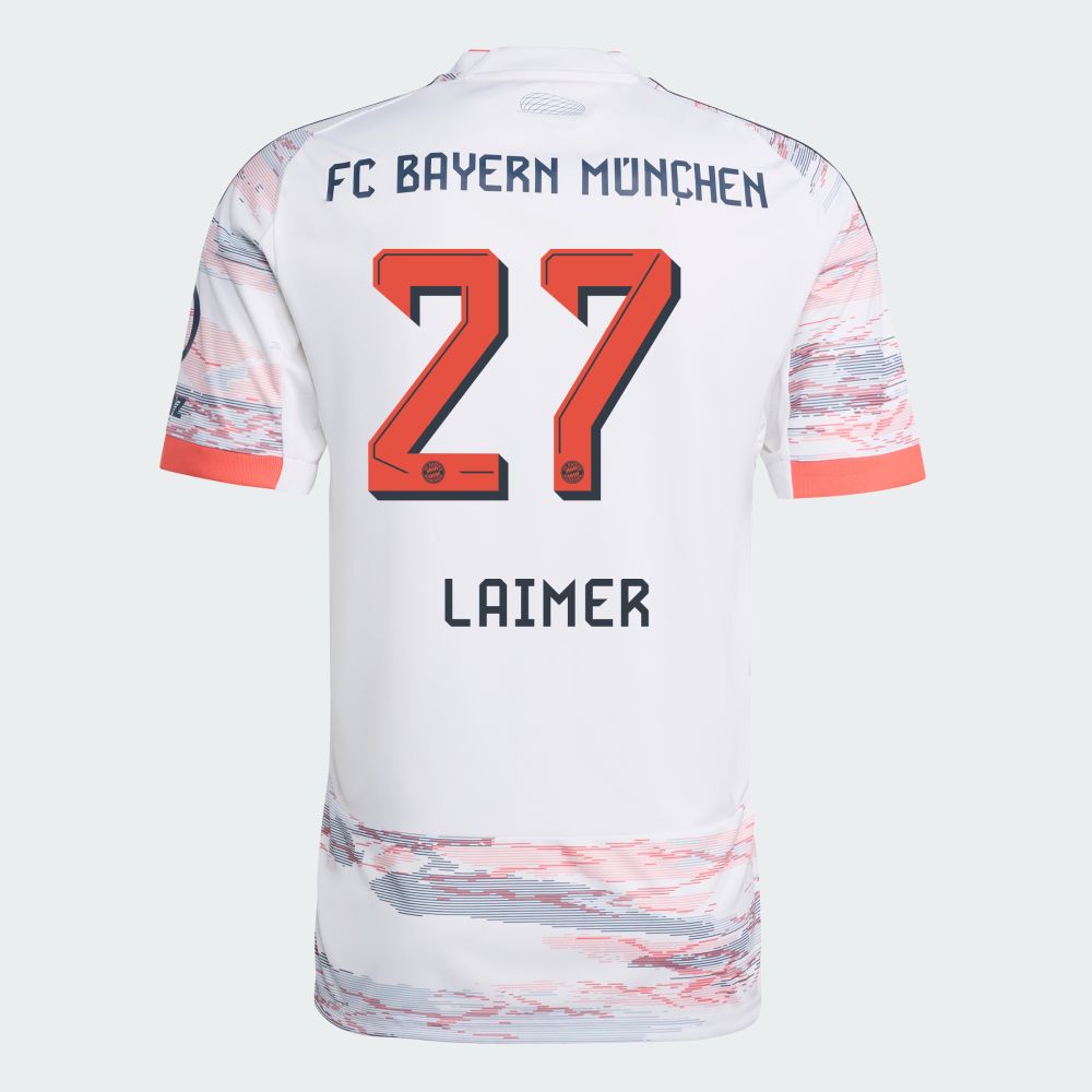 25-26 Bayern Munich FC Away Laimer 27 Jersey