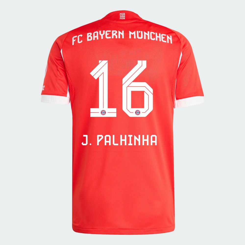 25-26 Bayern Munich FC Home J. Palhinha 16 Jersey (Player Version)