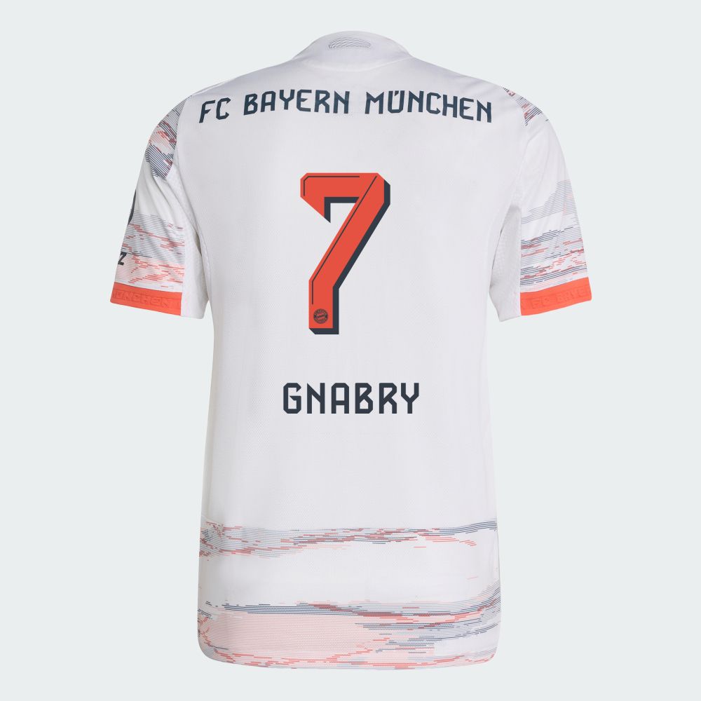 25-26 Bayern Munich FC Away Gnabry 7 Jersey (Player Version)