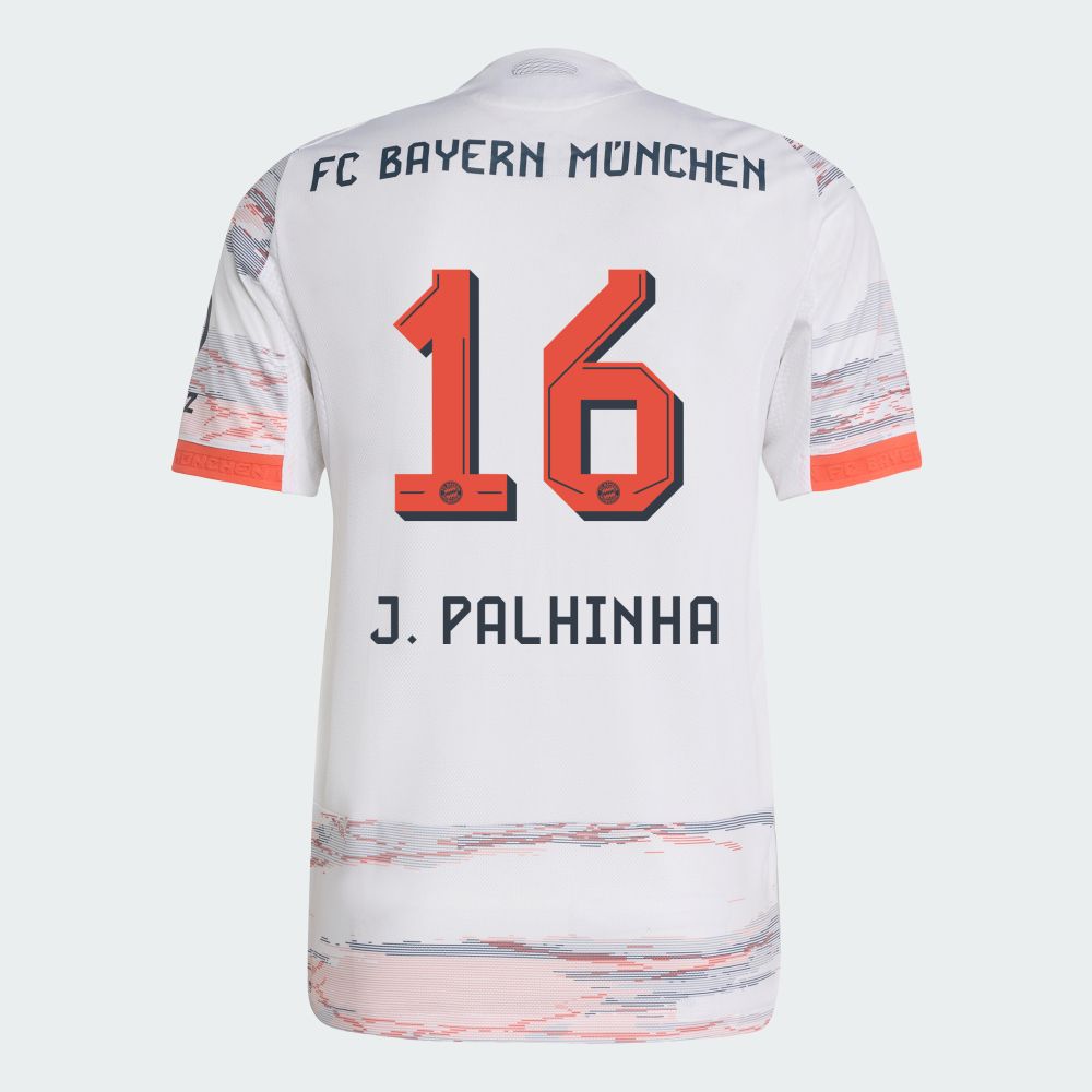 25-26 Bayern Munich FC Away J. Palhinha 16 Jersey (Player Version)