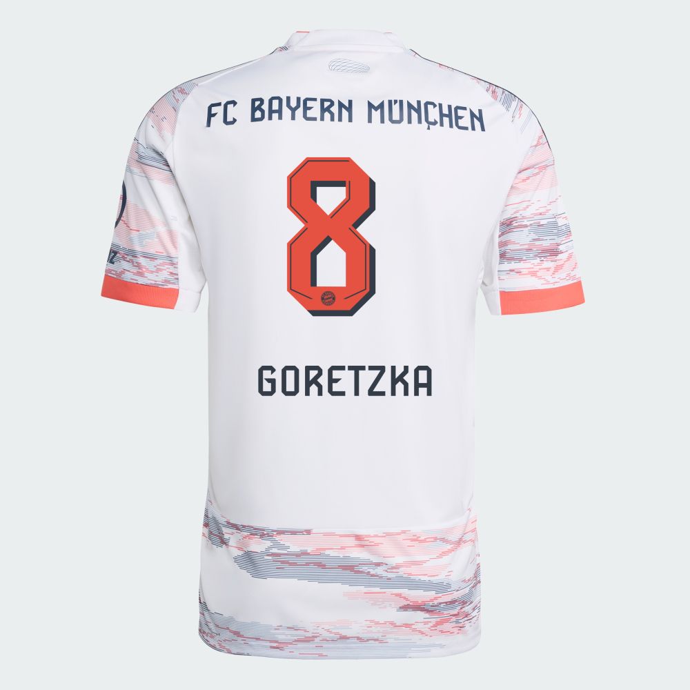 25-26 Bayern Munich FC Away Goretzka 8 Jersey