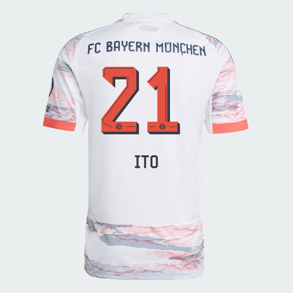 25-26 Bayern Munich FC Away Ito 21 Jersey