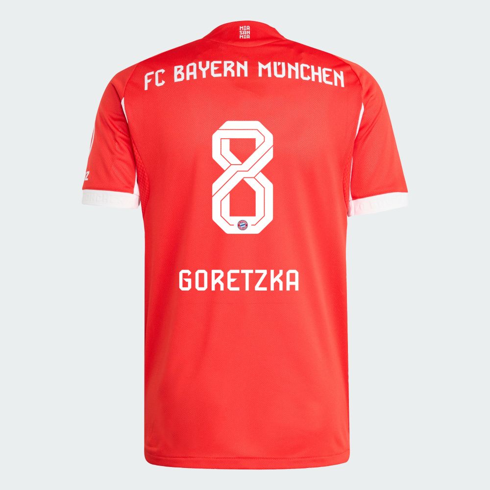 25-26 Bayern Munich FC Home Goretzka 8 Jersey (Player Version)