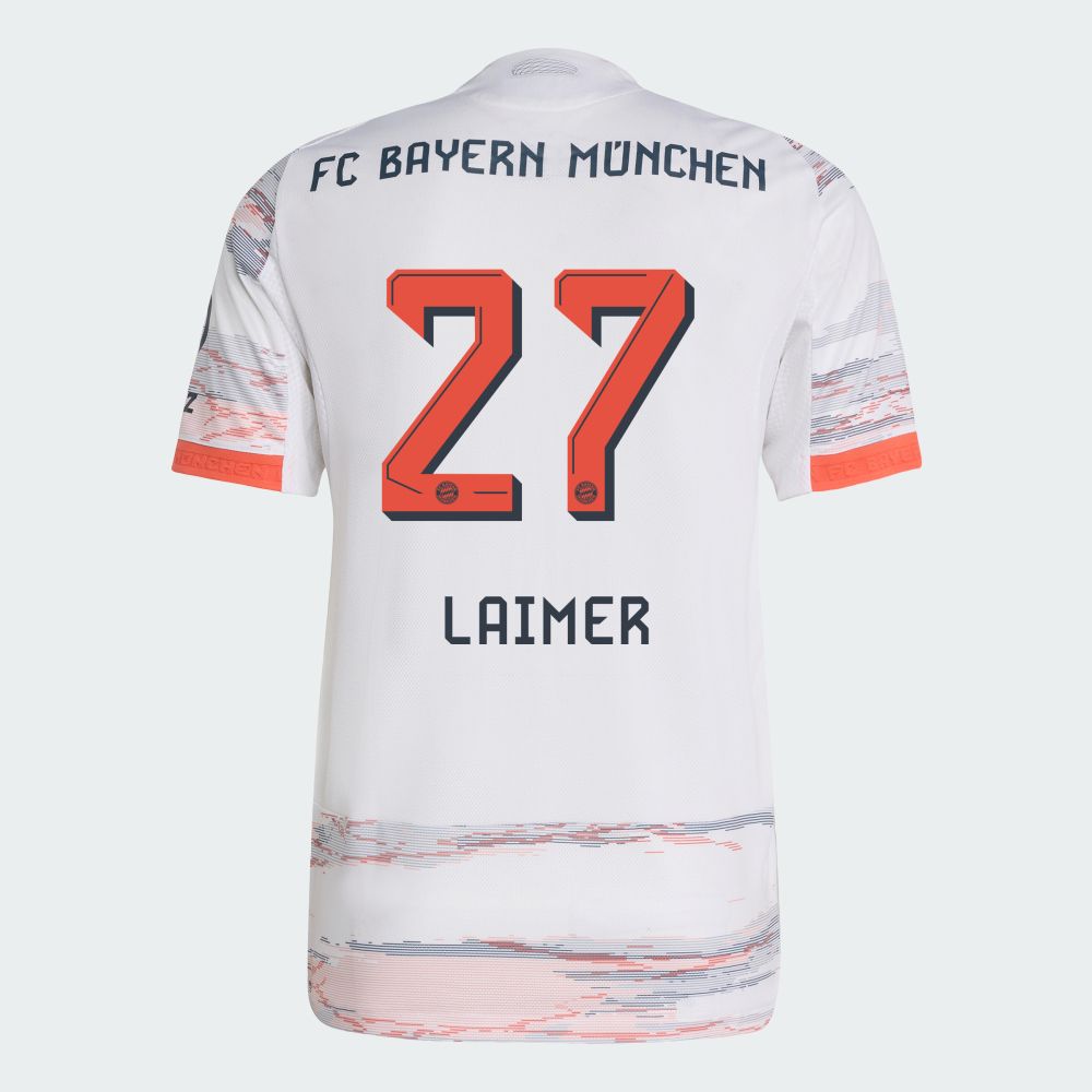25-26 Bayern Munich FC Away Laimer 27 Jersey (Player Version)