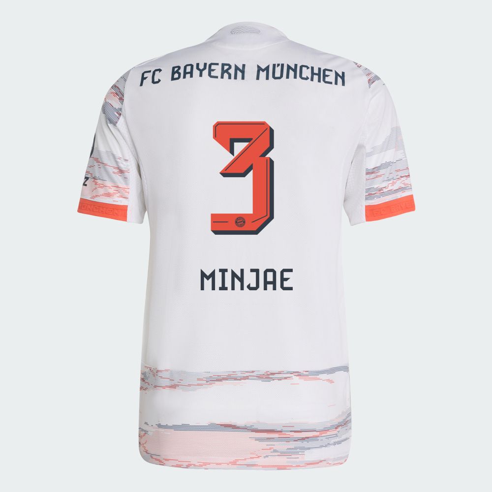 25-26 Bayern Munich FC Away Minjae 3 Jersey (Player Version)