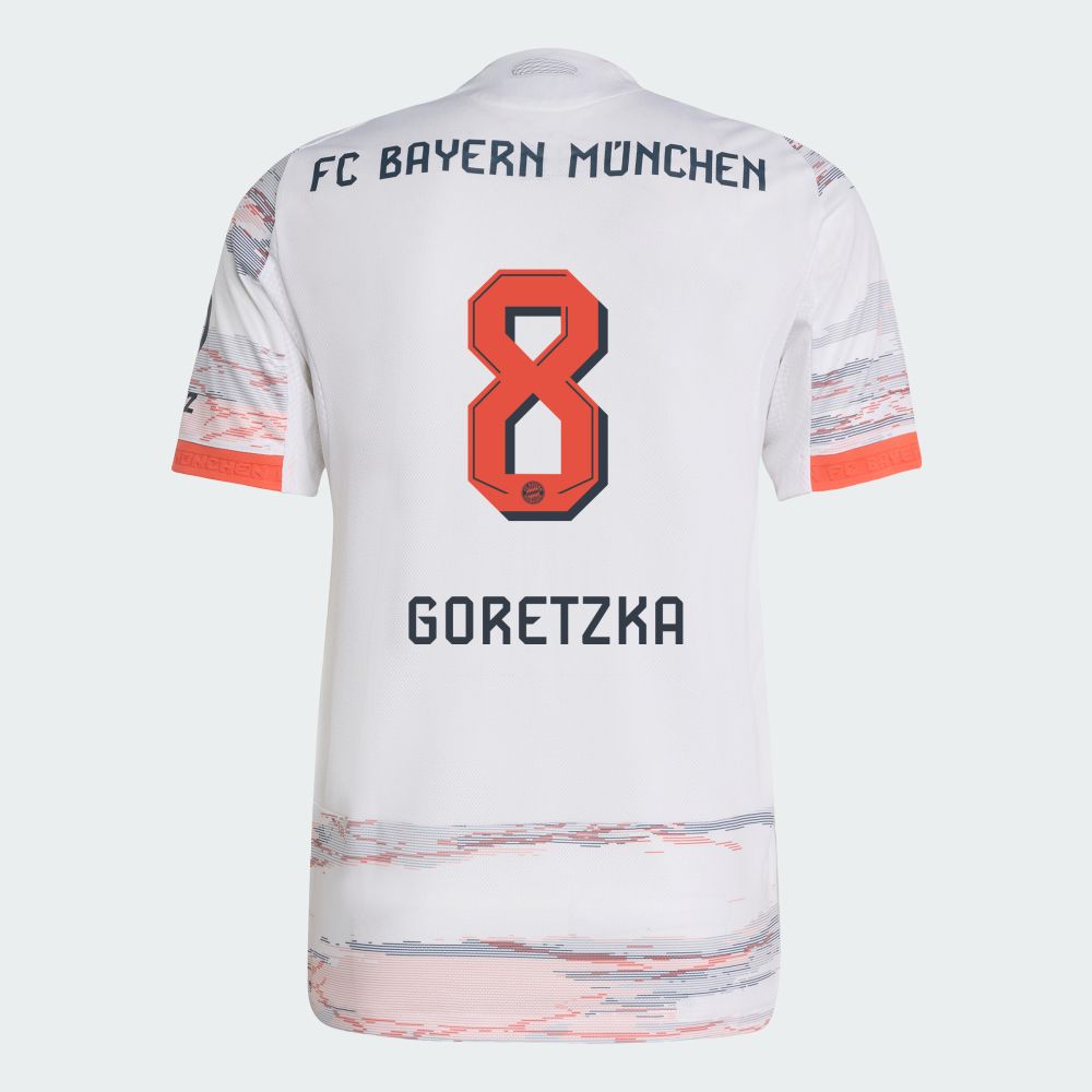 25-26 Bayern Munich FC Away Goretzka 8 Jersey (Player Version)