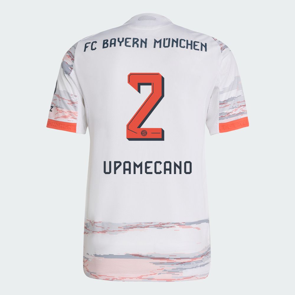 25-26 Bayern Munich FC Away Upamecano 2 Jersey (Player Version)