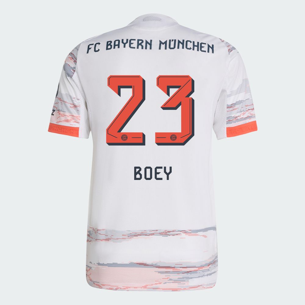25-26 Bayern Munich FC Away Boey 23 Jersey (Player Version)