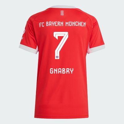 25-26 Bayern Munich FC Home Gnabry 7 Women Jersey