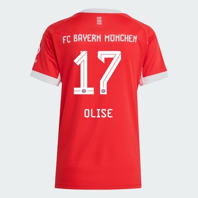 25-26 Bayern Munich FC Home Olise 17 Women Jersey