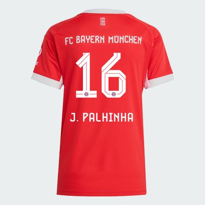 25-26 Bayern Munich FC Home J. Palhinha 16 Women Jersey