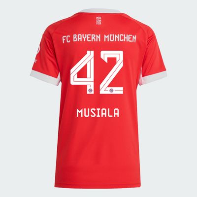 25-26 Bayern Munich FC Home Musiala 42 Women Jersey