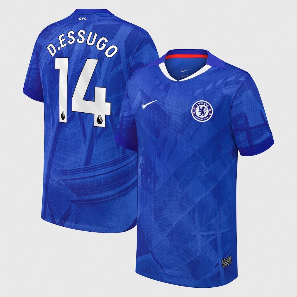 25-26 Chelsea Home D. ESSUGO 14 Jersey