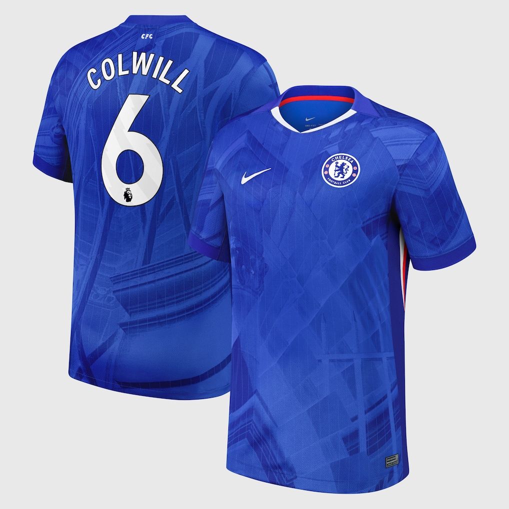 25-26 Chelsea Home COLWILL 6 Jersey