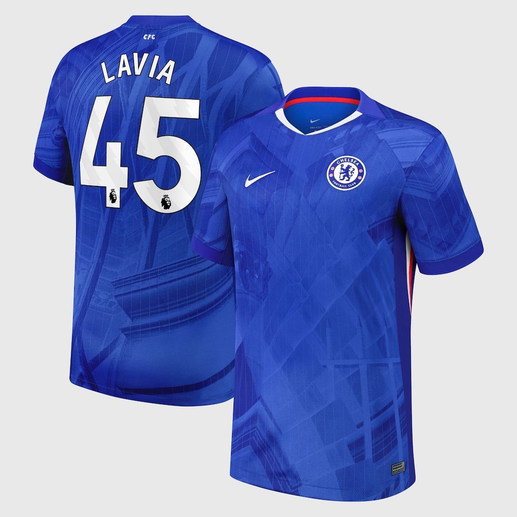 25-26 Chelsea Home LAVIA 45 Jersey