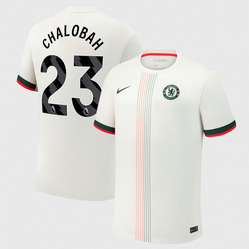 25-26 Chelsea Away CHALOBAH 23	 Jersey