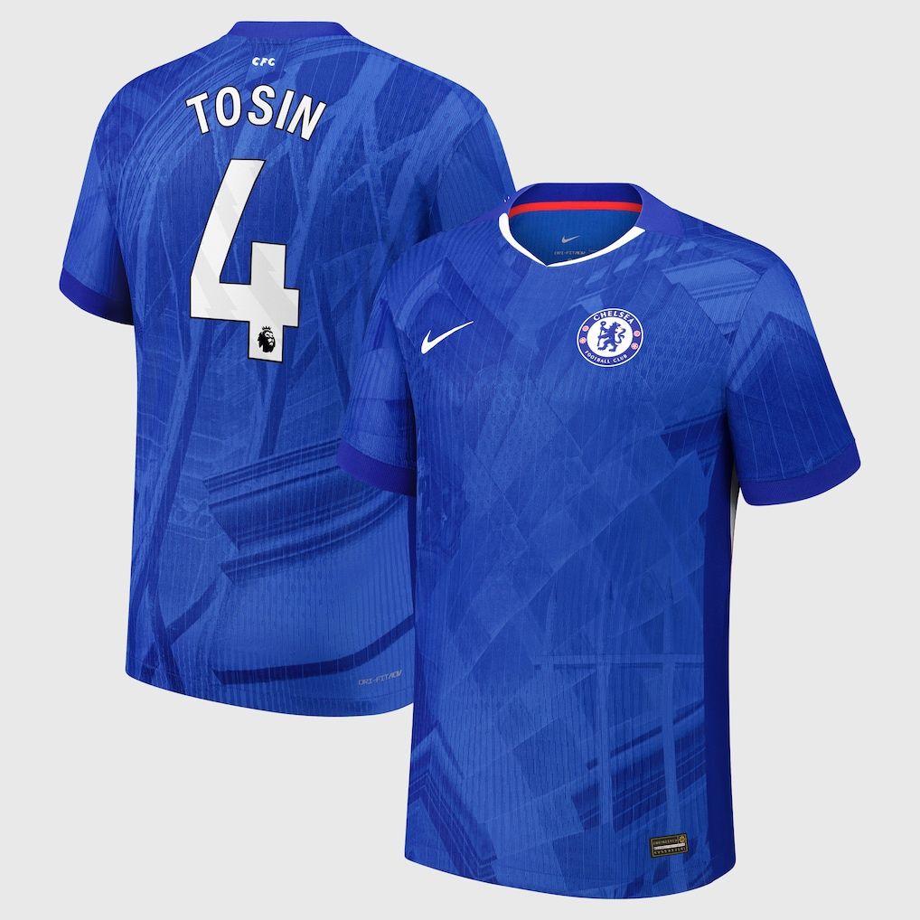 25-26 Chelsea Home TOSIN 4 Authentic Jersey (Player Version)