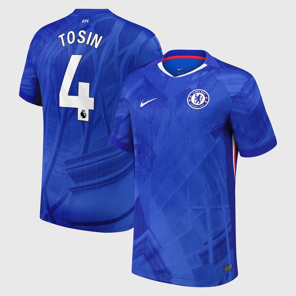 25-26 Chelsea Home TOSIN 4 Jersey
