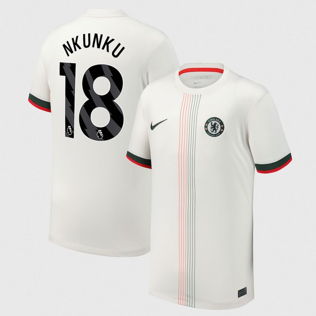 25-26 Chelsea Away NKUNKU 18 Jersey