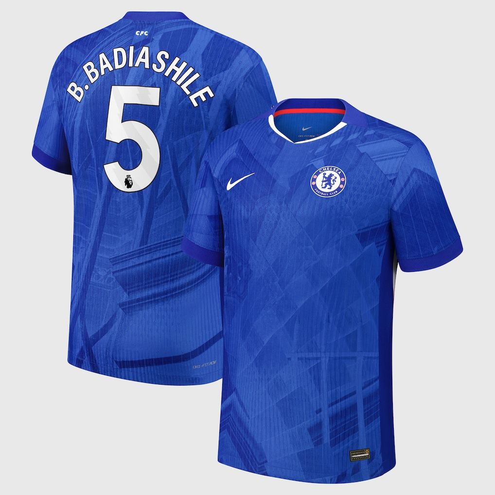 25-26 Chelsea Home B. BADIASHILE 5 Authentic Jersey (Player Version)