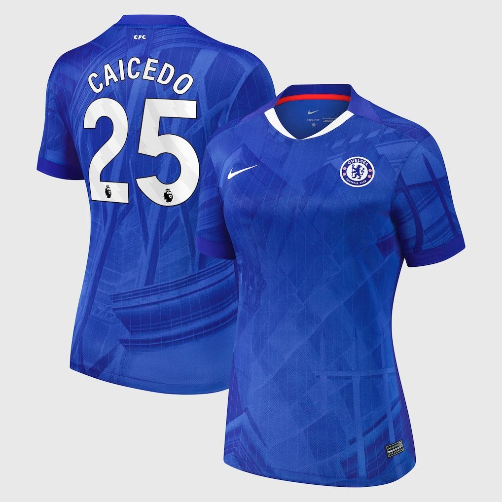 25-26 Chelsea Home CAICEDO 25 Women Jersey