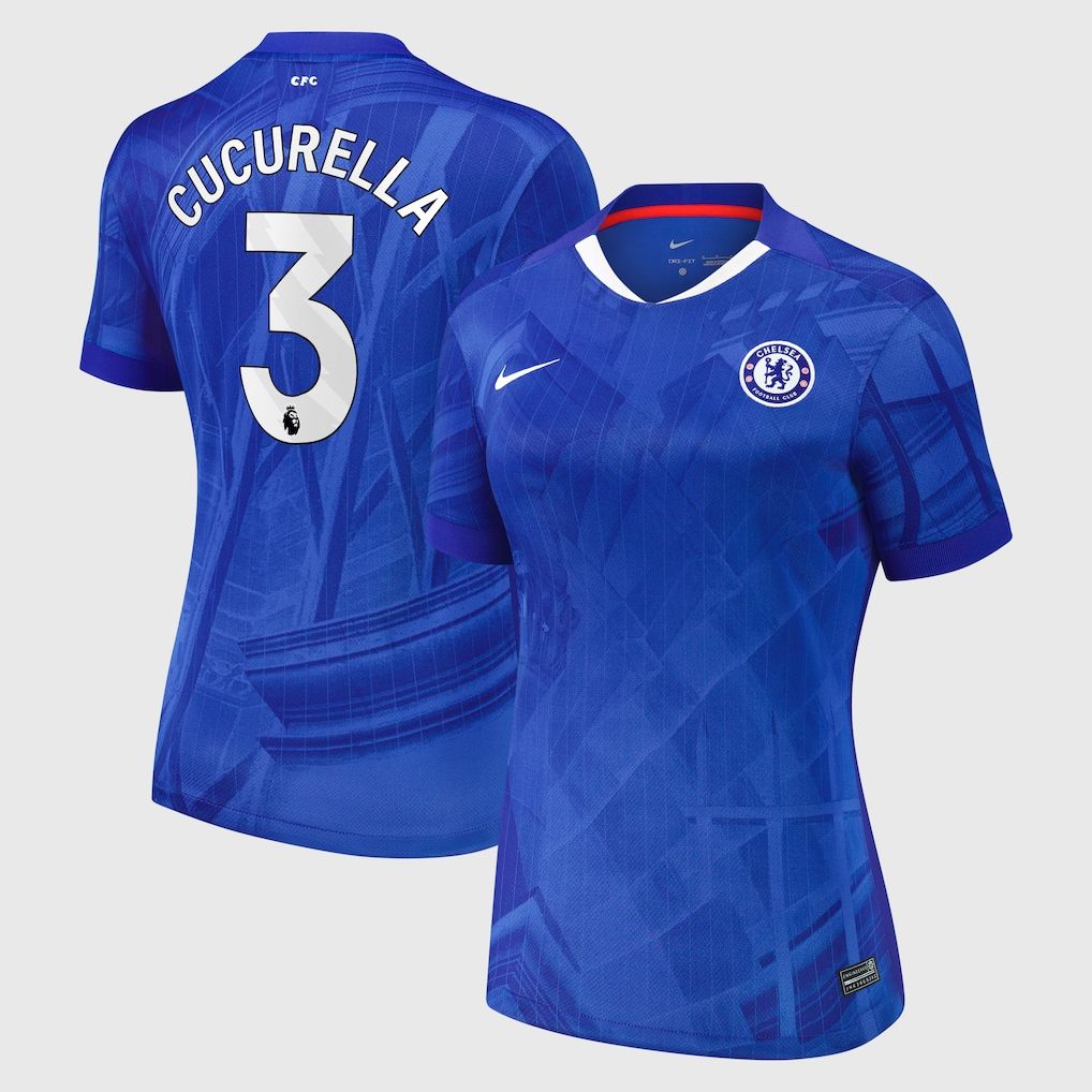 25-26 Chelsea Home CUCURELLA 3 Women Jersey