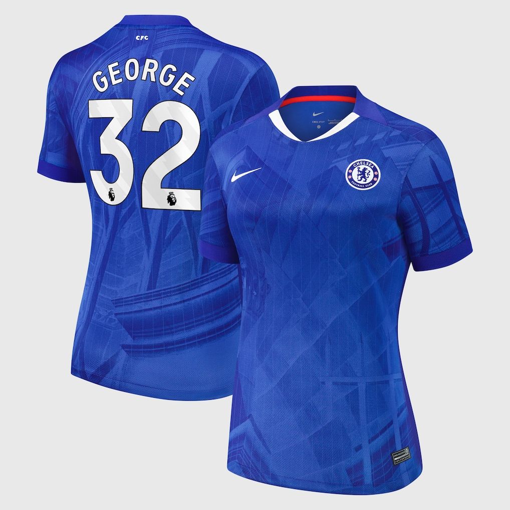 25-26 Chelsea Home GEORGE 32 Women Jersey