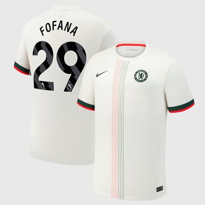 25-26 Chelsea Away FOFANA 29 Jersey (Player Version)