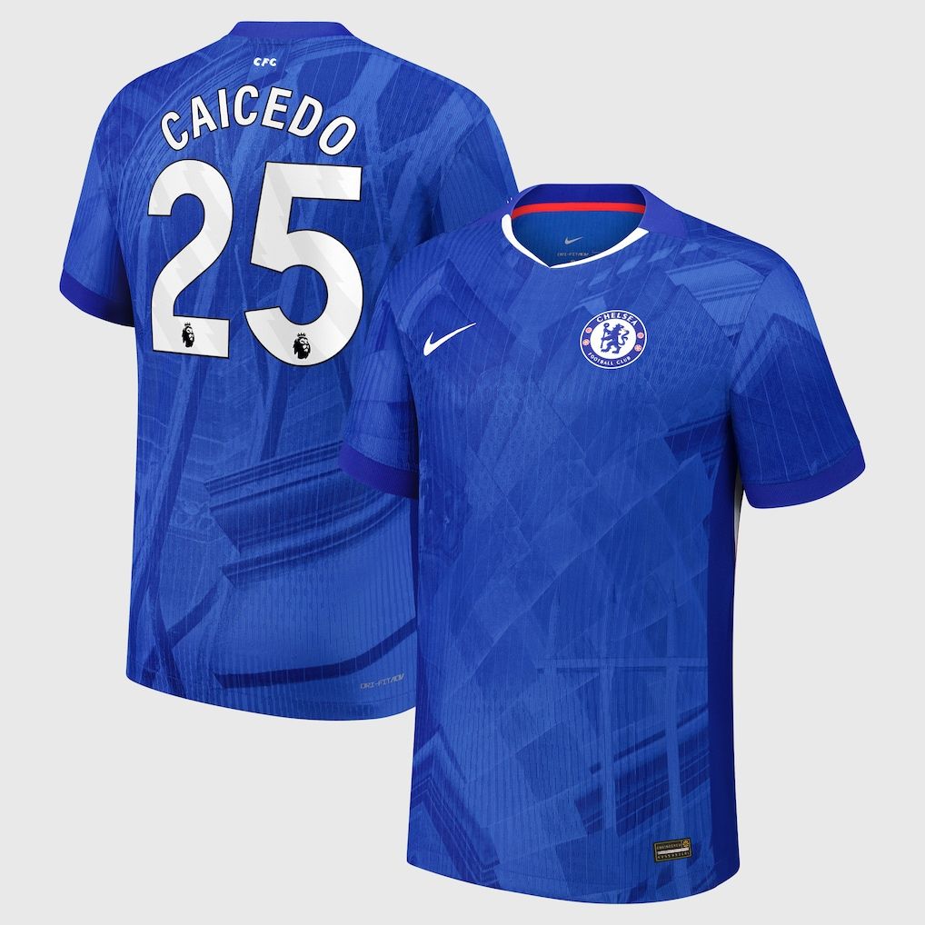 25-26 Chelsea Home CAICEDO 25 Jersey (Player Version)