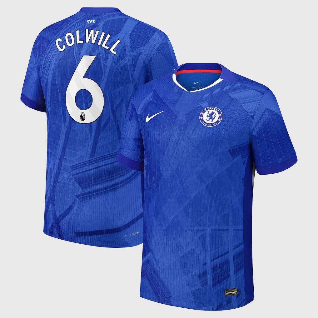 25-26 Chelsea Home COLWILL 6 Jersey (Player Version)
