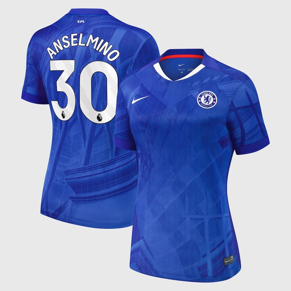 25-26 Chelsea Home ANSELMINO 30 Women Jersey