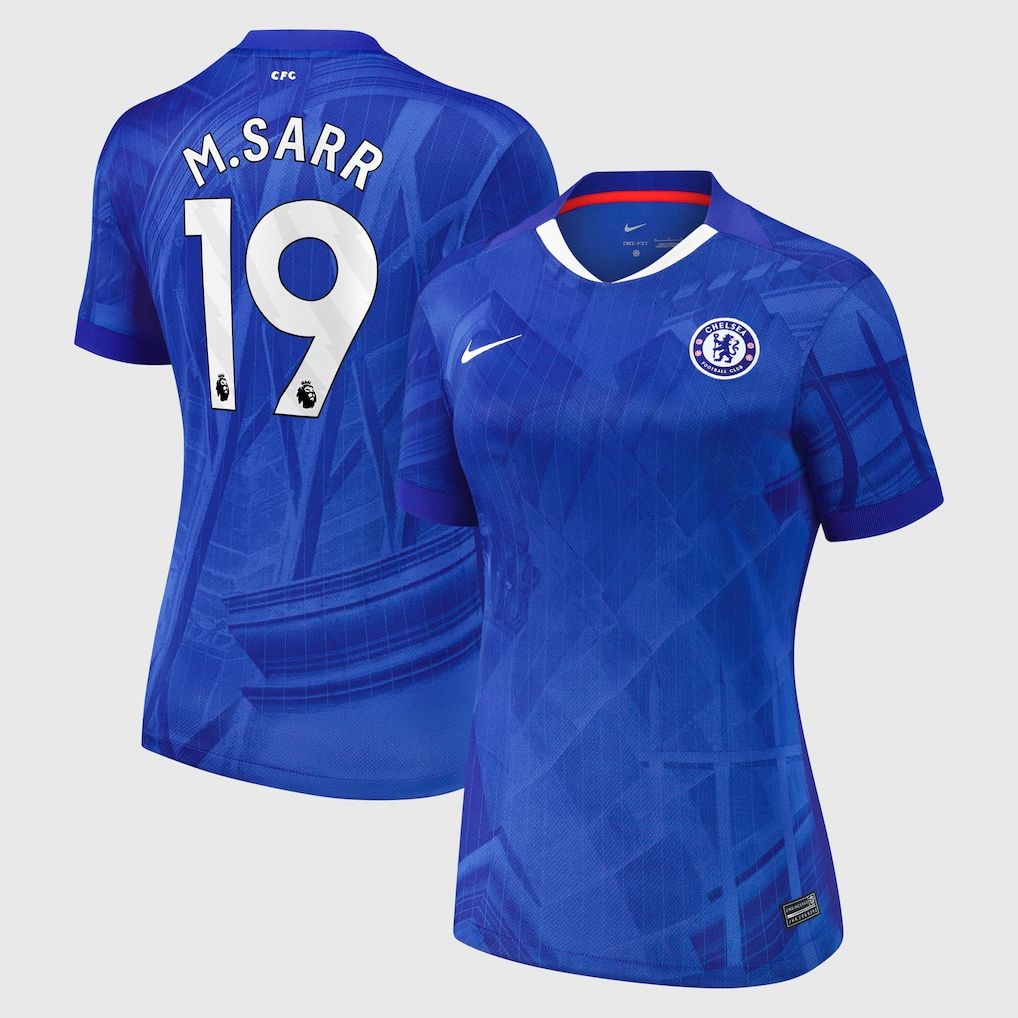 25-26 Chelsea Home M. SARR 19 Women Jersey