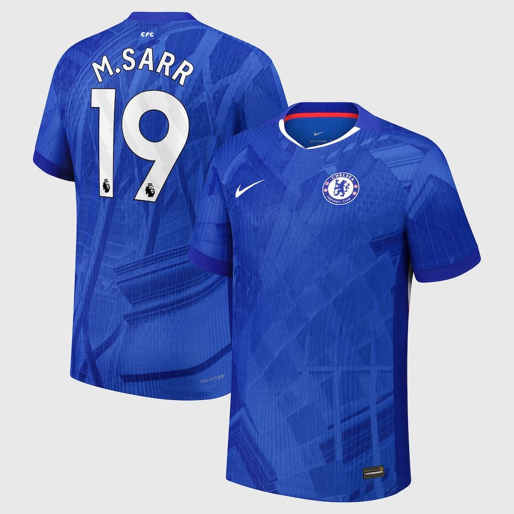 25-26 Chelsea Home M. SARR 19 Jersey (Player Version)