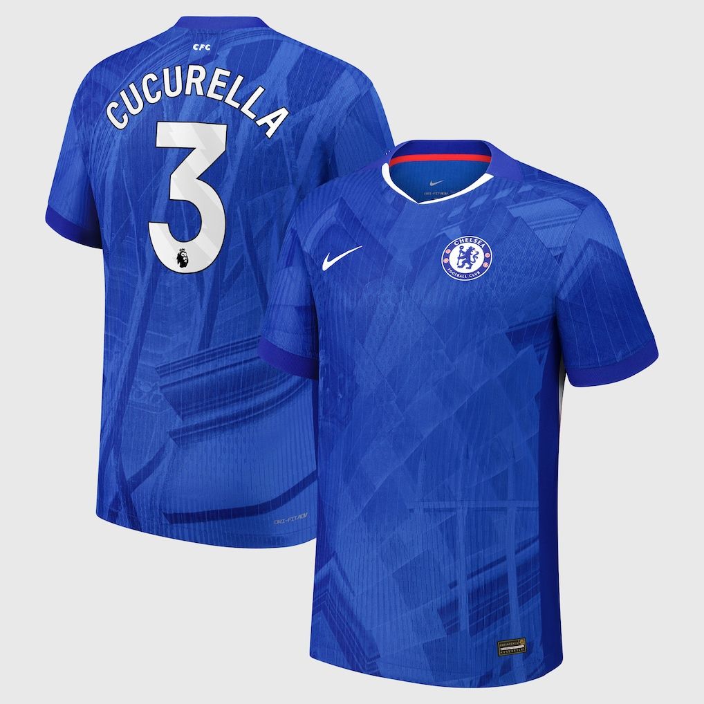 25-26 Chelsea Home CUCURELLA 3 Authentic Jersey (Player Version)