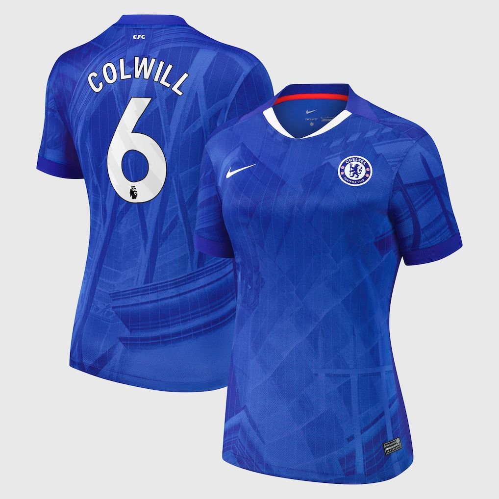 25-26 Chelsea Home COLWILL 6 Women Jersey
