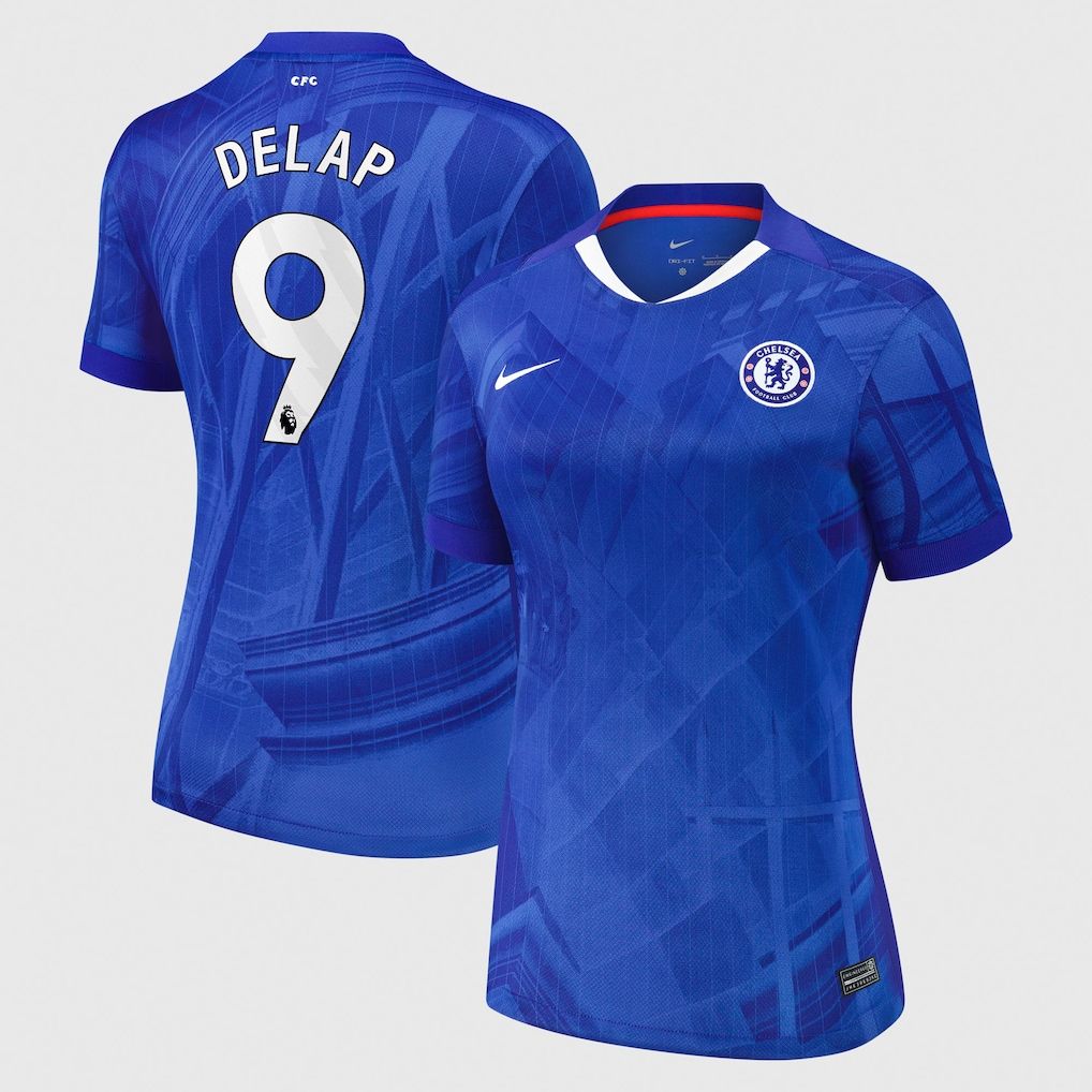 25-26 Chelsea Home DELAP 9 Women Jersey