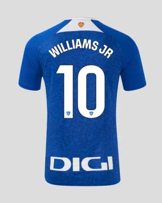 Athletic Bilbao Club Nico Williams Jr 10  Away Jersey 2024/25