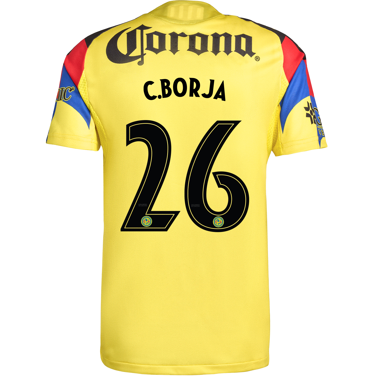 Club America  Home  C.Borja 26 Jersey (Player Version) 2025/26