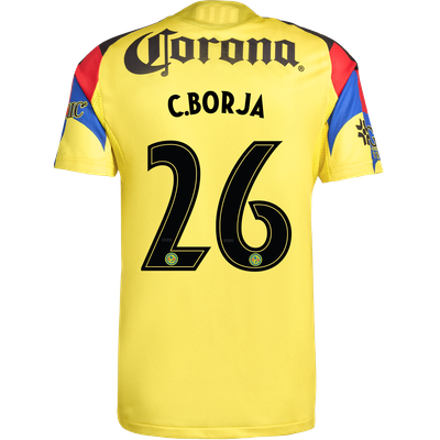 Club America  Home  C.Borja 26 Jersey (Player Version) 2025/26
